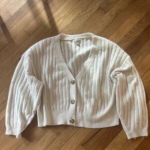 a new day Cream Button-Up Cardigan